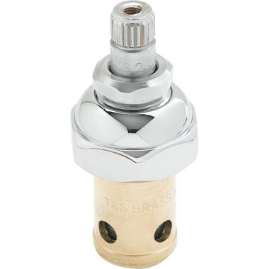 Click here to see T&S Brass 012442-40 T&S BRASS 012442-40 SPRING CHECK ETERNA W/OUT HANDLE, LTC (COLD)