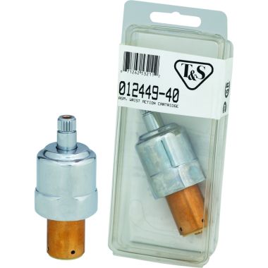 Click here to see T&S Brass 012449-40 T&S BRASS 012449-40 WRIST-ACTION METERING CARTRIDGE (LESS HANDLE)