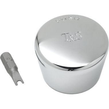 Click here to see T&S Brass 014193-40 T&S BRASS 014193-40 238AB BLANK PUSH CAP ASSEMBLY