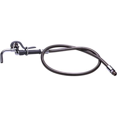 Click here to see T&S Brass B-0102 T&S BRASS B-0102 POT & GLASS FILLER, PLAIN END CURVED NOZZLE, 68