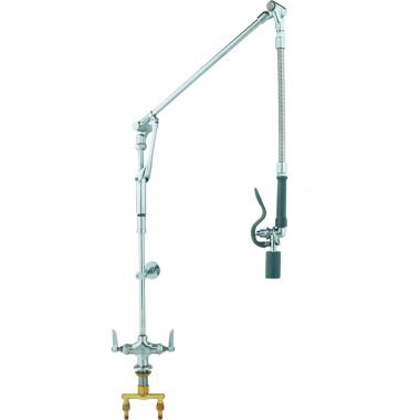 Click here to see T&S Brass B-0117 T&S BRASS B-0117 PRE RINSE, ROTO-FLEX DESIGN, SINGLE HOLE BASE, 4