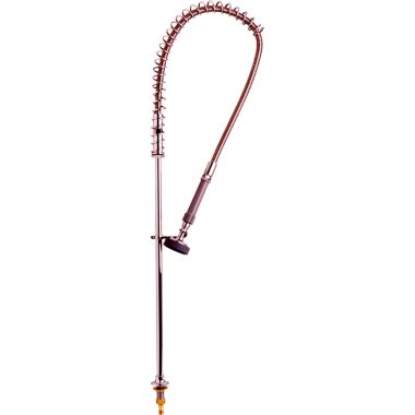 Click here to see T&S Brass B-0153 T&S BRASS B-0153 PRE-RINSE RISER ASSEMBLY, SPRING ACTION, DOUBLE PEDAL VALVE (B-0502)