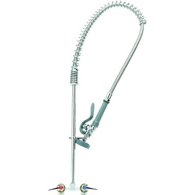 Click here to see T&S Brass B-0163 T&S BRASS B-0163 PRE-RINSE, SPRING ACTION, CONCEALED BODY (MOUNTED BEHIND SPLASHBACK)