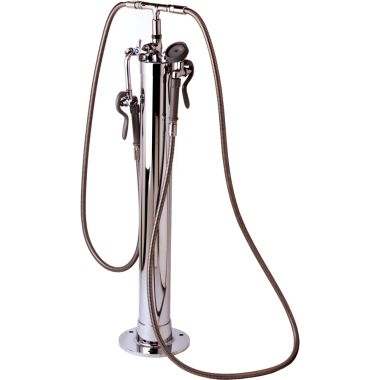 Click here to see T&S Brass B-0190 T&S BRASS B-0190 KETTLE KADDY, HOOK NOZZLE & HOSE, ANGLED SPRAY VALVE & HOSE, SINGLE