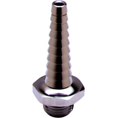 Click here to see T&S Brass B-0198-F12 T&S BRASS B-0198-F12 OUTLET, SERRATED TIP / HOSE END, 1.2 GPM