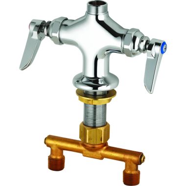 Click here to see T&S Brass B-0200-LN T&S Brass B-0200-LN Double Pantry Faucet (Less Nozzle)