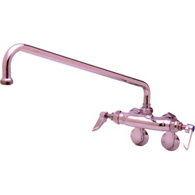 Click here to see T&S Brass B-0235 T&S BRASS B-0235 Double Pantry Faucet, Wall Mount, Adjustable Centers