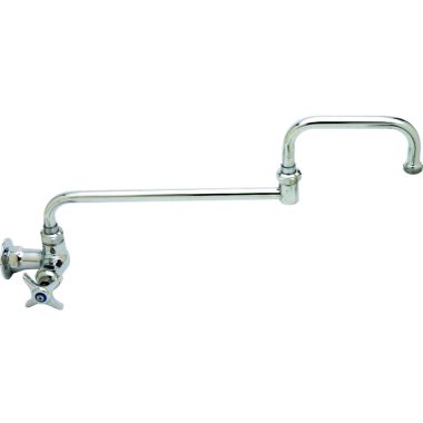 Click here to see T&S Brass B-0262 T&S Brass B-0262 Wall Mount Single Pantry Faucet, Single Hole Base