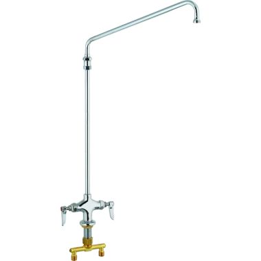 Click here to see T&S Brass B-0270 T&S BRASS B-0270 Double Pantry Faucet, Single Hole Base