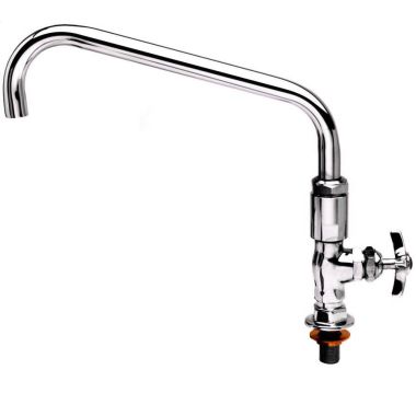 Click here to see T&S Brass B-0296-BKT T&S Brass B-0296-BKT Big-Flo Single Pantry Faucet