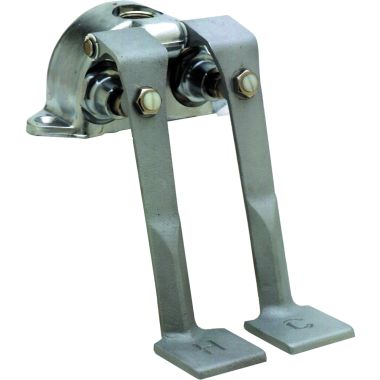 Click here to see T&S Brass B-0505 T&S BRASS B-0505 DOUBLE PEDAL VALVE, LEDGE MOUNT, 1/2