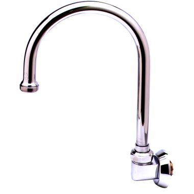 Click here to see T&S Brass B-0525 T&S BRASS B-0525 SWIVEL GOOSENECK, WALL MOUNT, STREAM REGULATOR, 5-11/16