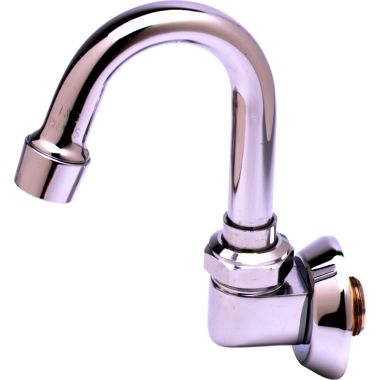 Click here to see T&S Brass B-0529 T&S BRASS B-0529 SWIVEL GOOSENECK, WALL MOUNT, 2.2 GPM AERATOR, 2-3/4