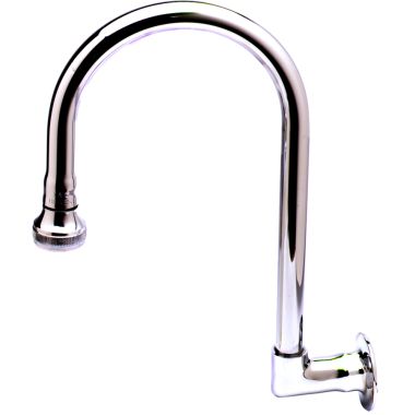 Click here to see T&S Brass B-0535 T&S BRASS B-0535 RIGID GOOSENECK, WALL MOUNT, ROSESPRAY, 5-1/2