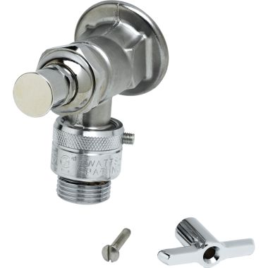Click here to see T&S Brass B-0736 T&S BRASS B-0736 SILL FAUCET, VACUUM BREAKER, 1/2