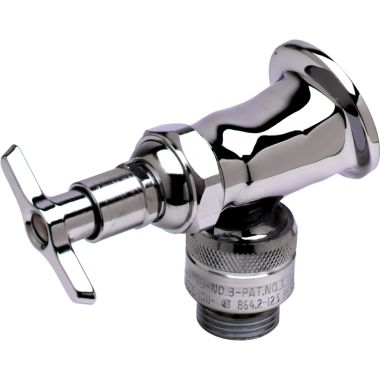 Click here to see T&S Brass B-0736-POL T&S BRASS B-0736-POL SILL FAUCET, VACUUM BREAKER, 1/2