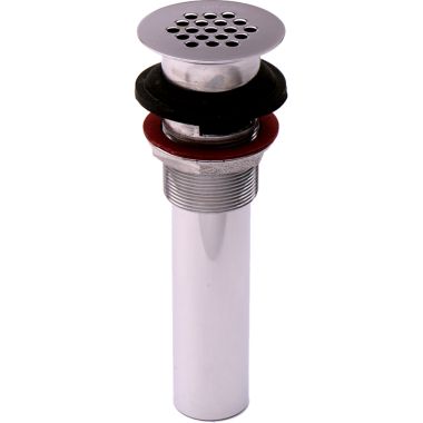 Click here to see T&S Brass B-0899 T&S BRASS B-0899 GRID DRAIN, CAST BRASS W/ POLISHED CHROME