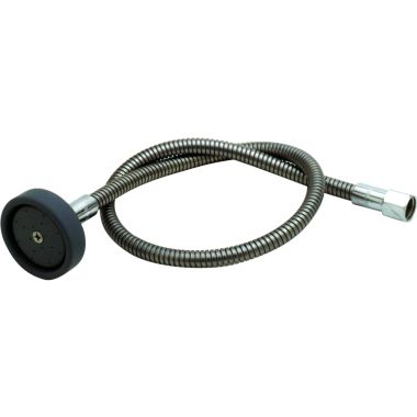 Click here to see T&S Brass B-0900 T&S BRASS B-0900 SPRAY ASSEMBLY, 3' FLEXIBLE STAINLESS STEEL HOSE WITH SPRAY