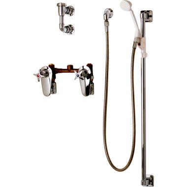 Click here to see T&S Brass B-0933-ST T&S BRASS B-0933-ST BATH & SHOWER COMBINATION, CONCEALED MIXING VALVE W/ STOPS,
