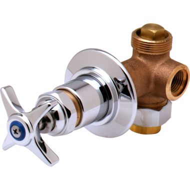 Click here to see T&S Brass B-1020 T&S BRASS B-1020 CONCEALED BYPASS VALVE, 1/2