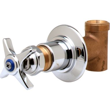 Click here to see T&S Brass B-1025 T&S BRASS B-1025 CONCEALED STRAIGHT VALVE, 1/2