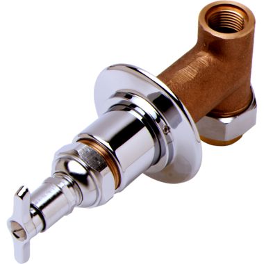 Click here to see T&S Brass B-1027-UCP T&S BRASS B-1027-UCP CONCEALED STRAIGHT LOOSE KEY STOP, 1/2
