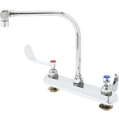 Click here to see T&S Brass B-1149 T&S Brass B-1149 Workboard Faucet, Deck Mount, 8