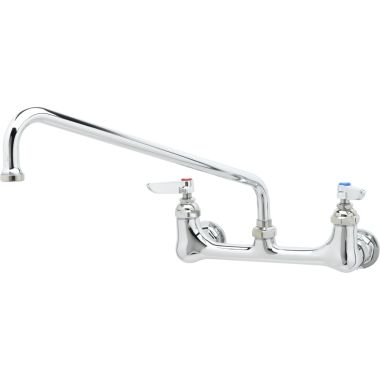 Click here to see T&S Brass B-2299 T&S BRASS B-2299 Wall Mount Double Pantry Faucet, 14