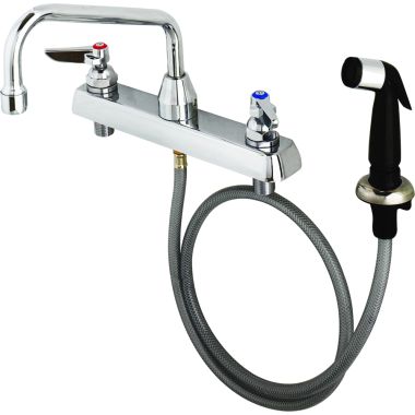 Click here to see T&S Brass B-2482 T&S Brass B-2482 Workboard Faucet, Deck Mount, 8