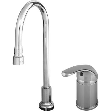 Click here to see T&S Brass B-2741 T&S BRASS B-2741 SINGLE LEVER SIDE MOUNT CONTROL, RIGID GOOSENECK, VANDAL RESISTANT