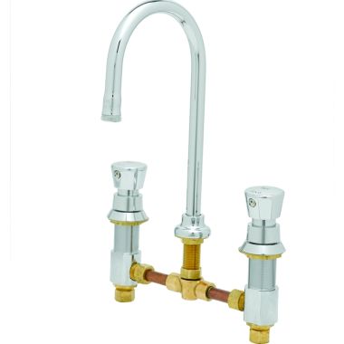 Click here to see T&S Brass B-2820 T&S Brass B-2820 Concealed Widespread Lavatory Faucet