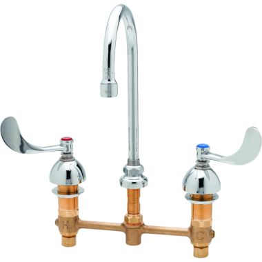 Click here to see T&S Brass B-2866-05CR T&S Brass B-2866-05CR Concealed Widespread Lavatory Faucet