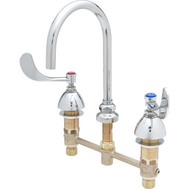 Click here to see T&S Brass B-2866-05FC T&S Brass B-2866-05FC Concealed Widespread Lavatory Faucet