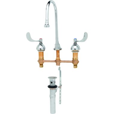 Click here to see T&S Brass B-2868-04 T&S Brass B-2868-04 Concealed Widespread Lavatory Faucet