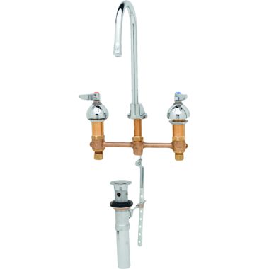 Click here to see T&S Brass B-2885 T&S Brass B-2885 Concealed Widespread Lavatory Faucet