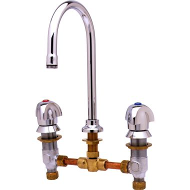 Click here to see T&S Brass B-2950 T&S Brass B-2950 Concealed Widespread Lavatory Faucet