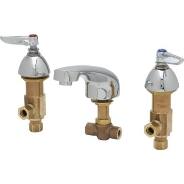 Click here to see T&S Brass B-2990-FL T&S Brass B-2990-FL Concealed Widespread Lavatory Faucet