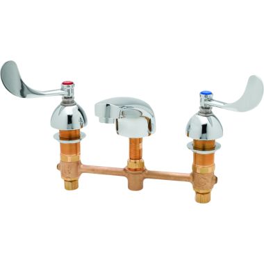 Click here to see T&S Brass B-2990-WH4 T&S Brass B-2990-WH4 Concealed Widespread Lavatory Faucet