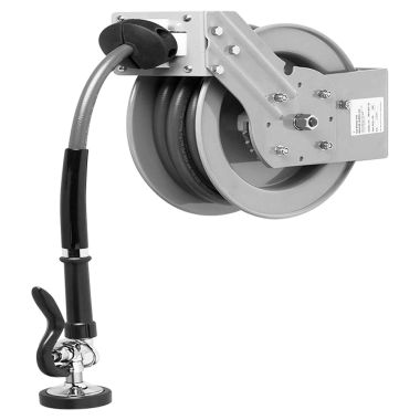 Click here to see T&S Brass B-7212-08H T&S Brass B-7212-08H Hose Reel, Open, Epoxy Coated, 3/8
