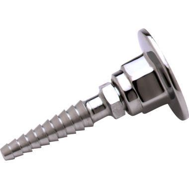 Click here to see T&S Brass BL-4750-05 T&S BRASS BL-4750-05 LAB PANEL FLANGE, STRAIGHT SERRATED TIP, 3/8