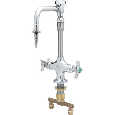 Click here to see T&S Brass BL-5700-09 T&S BRASS BL-5700-09 LAB MIXING FAUCET, VB SWING NOZZLE, SERRATED TIP, 4
