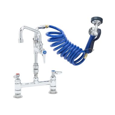 Click here to see T&S Brass PG-8DSAN-06 T&S BRASS PG-8DSAN-06 PET GROOMING FAUCET, DECK 8