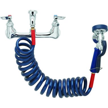 Click here to see T&S Brass PG-8WREV T&S BRASS PG-8WREV PET GROOMING FAUCET, WALL 8