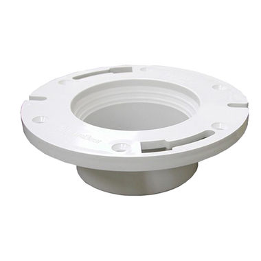 Click here to see   Jones Stephens C51340  3X4 Pvc Closet Flange Less/Knockout