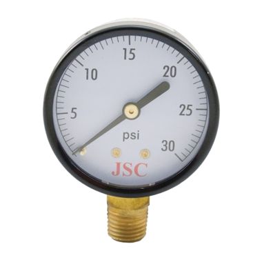 Click here to see   Jones Stephens G60030  30 Psi 2 Pressure Gauge
