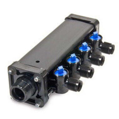 Click here to see Viega 49043 Viega 49043 4-Port MiniBloc 1/2