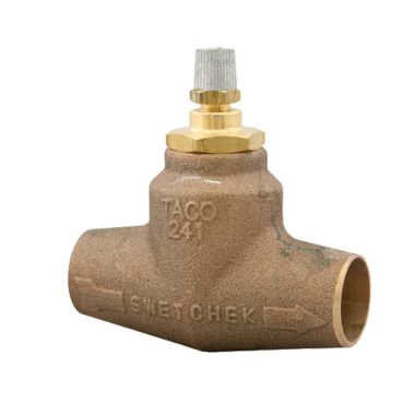 Click here to see Taco 241-4 Taco 241-4 Flo-Check. Taco 241-4 Hydronic Heating Flow Checks, Check Valve