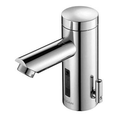 Click here to see Sloan 3335051 Sloan EAF-200-P-ISM Optima Hardwired-Powered Deck-Mounted Mid Body Faucet (3335051)