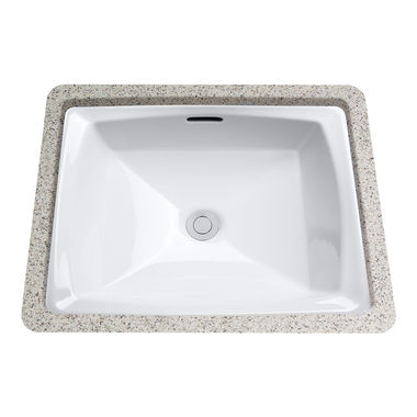 Click here to see Toto LT491G#11 Toto LT491G-11 White Connelly Undermounted Bathroom Sink with SanaGloss Glaze