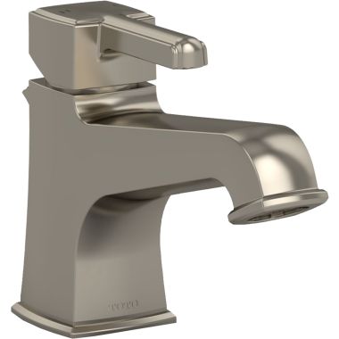 Click here to see Toto TL221SD#BN TOTO Connelly Single-Handle Brass Lavatory Faucet with Metal Pop-Up Drain, Lever Handle, Single-Hole, 1.5 GPM, Brushed Nickel - TL221SD#BN